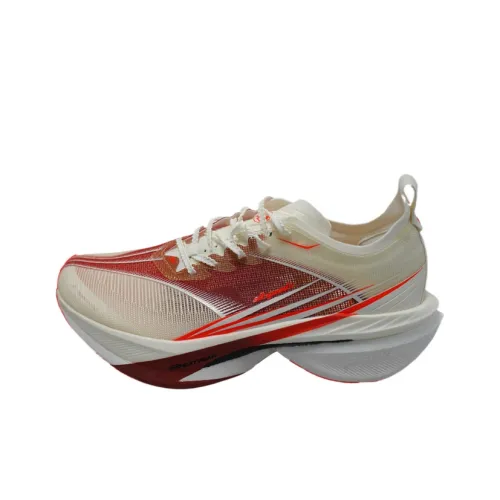 361° Flying Dragon 2,0 Беговые кроссовки Низкий топ Бежевый Красный Оранжевый Мужской