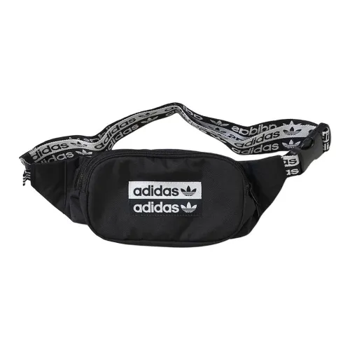 Adidas Originals Полиэстер Бананка Сумка через плечо Sling Обычная унисекс черная