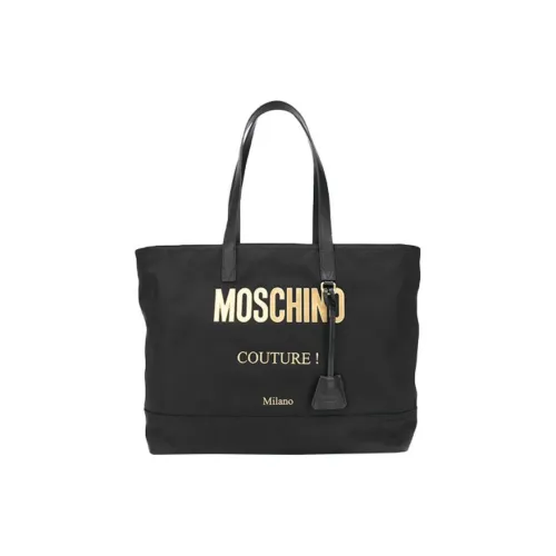 MOSCHINO Полиэстер Тоут Сумка Сумка для покупок Сумка Женская Черная