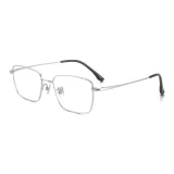 Серебряный-C03 & Защита от синего света, 0 диоптрий, линзы без диоптрий