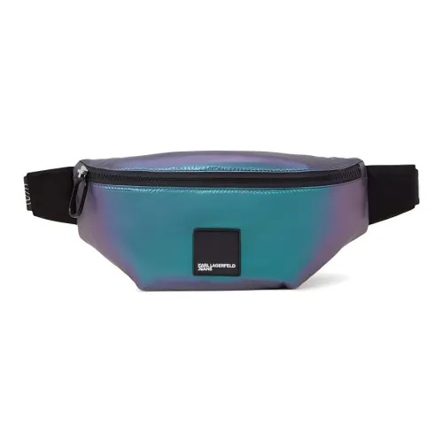 KARL LAGERFELD Полиэстер Бананка Женская Синий и Многоцветный