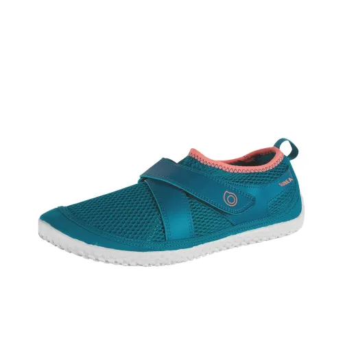 DECATHLON 500 Series Slip Устойчивый к истиранию Низкий Топ Кроссовки для тренировок Женские Зеленый