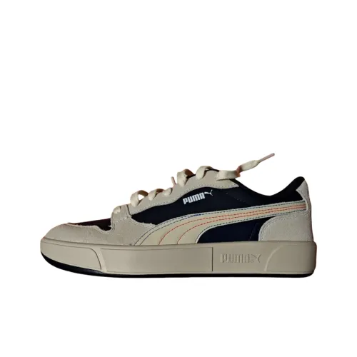 PUMA LX Court Low Топ Кроссовки для скейтбординга Унисекс Серый Синий