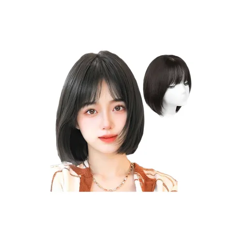 YUNQING Вязаная модель Кружево Сетка Боббл Голова Полный Набор Париков