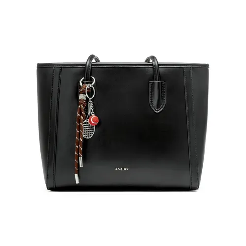 JOSINY ПУ (полиуретан) Тоут Сумка Сумка для покупок Сумка на плечо Женская Черная Экрю Коричневая