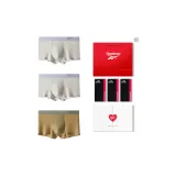 Коробка 3 пачки (Миндальный белый + Миндальный белый + Горчичный зеленый)