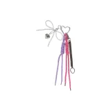 Pearl Bow Lanyard, Pink Red-Purple  
Жемчужный бантик шнурок, розовый, красный-фиолетовый