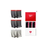 Коробка 3 пачки (темно-серый + темно-серый + серый)