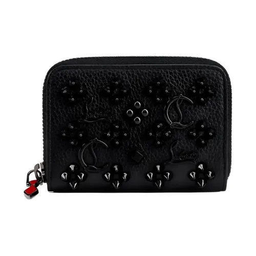 CL LUBOTING Коровья кожа Кошелек Женские Черный