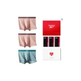 Коробка 3 шт. (Пыльно-розовый + Пыльно-розовый + Бирюзовый)