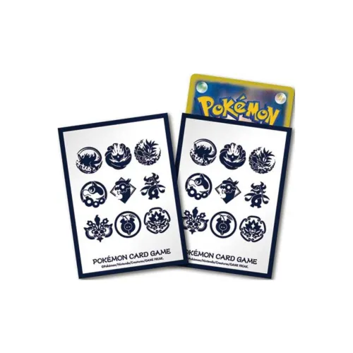 POKEMON Картхолдер Poke Crest 'NORTH Wa South' Аксессуары для карточных игр 64 Пк Коробка