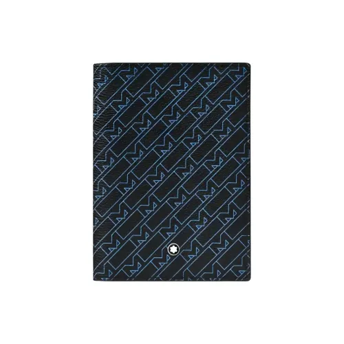 MONTBLANC M_Gram 4810 Ткань Картхолдер Паспорт HOLDER Унисекс Синий