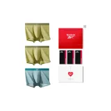 Коробка 3 пачки (Оливковый зеленый + Оливковый зеленый + Бирюзовый)