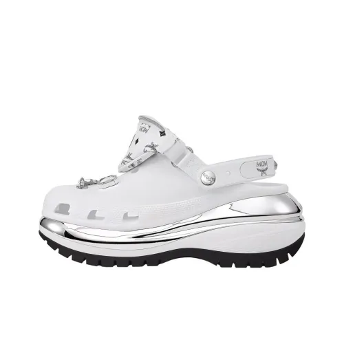 Crocs Mega Crush Clog Sabo Унисекс Белый