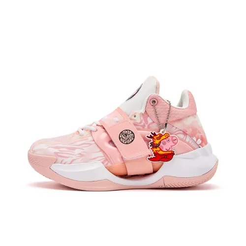 PEPPA PIG Детские баскетбольные кроссовки MID Топ для школьного возраста