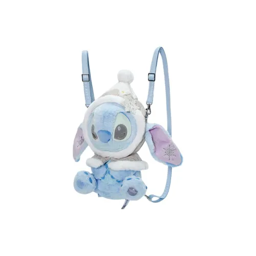 Disney 2024 Зимний Стич Рюкзак Сумка через плечо Кукла Плюшевая 35 см Высота