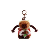 Красная цветочная блузка