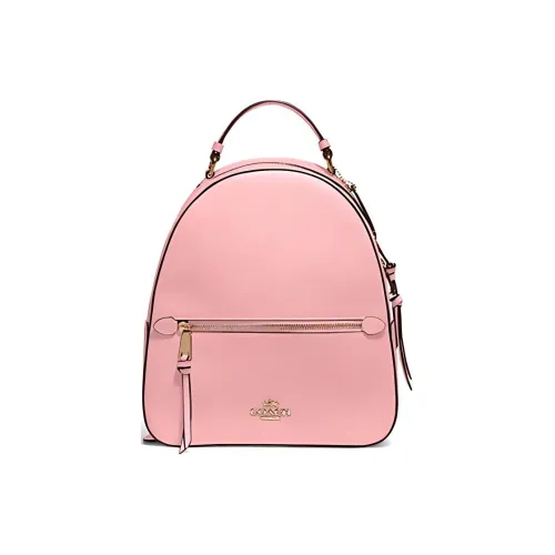 COACH Jordyn Кожа Рюкзак Женские Вишневый Цветок Розовый