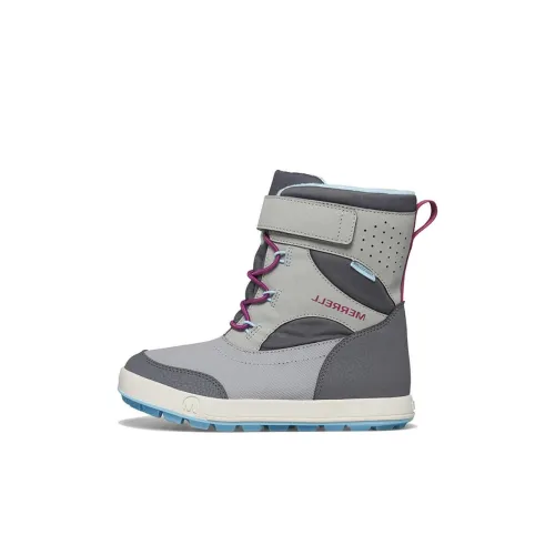 MERRELL Детские утепленные сапоги Серо-зеленый Kids