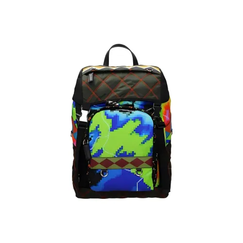 PRADA Нейлоновый рюкзак унисекс разноцветный