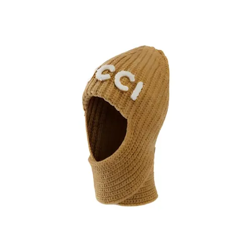 GUCCI Шерсть Шапки и Кепки Унисекс Желтый