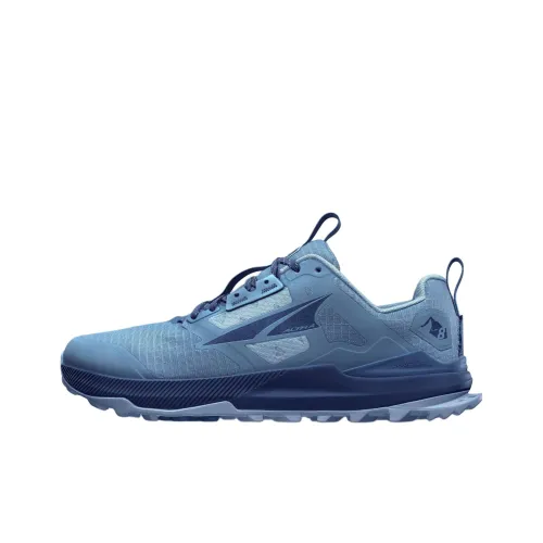 Altra Slip-resistant Abrasion-resistant Low-top Trail Running Shoes Women's Blue Альтра Противоскользящие Устойчивые к истиранию Низкие Кроссовки для бега по пересеченной местности Женские Синие