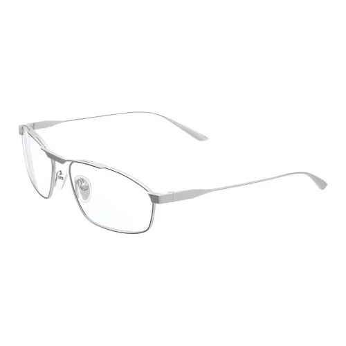 Balenciaga Металл Нерегулярная форма Солнцезащитные очки Унисекс Серебряный