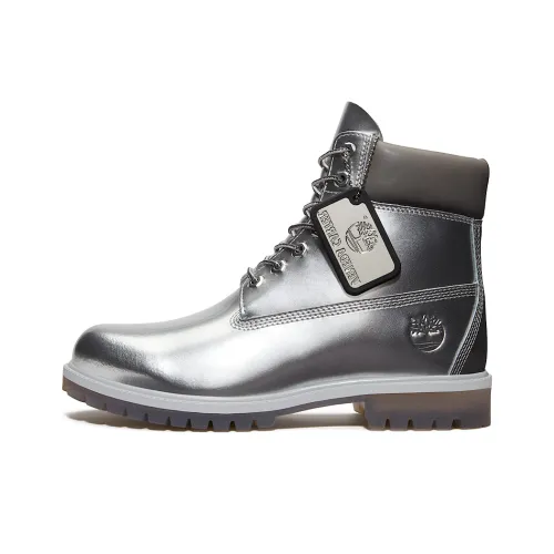 Veneda Carter x Timberland Короткий Мартин Ботинок Унисекс Серебряный