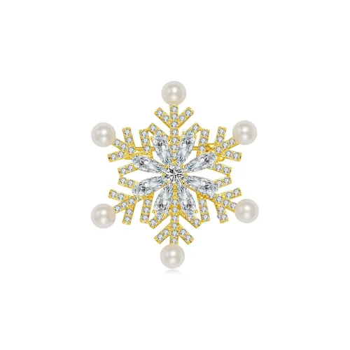 AGOVSKI Броши из меди и сплава женские