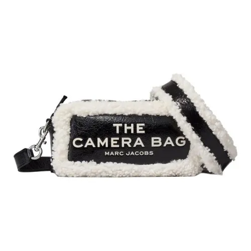MARC JACOBS Sheepskin Camera Сумка Коробка Сумка Сумка через плечо Женская Черная