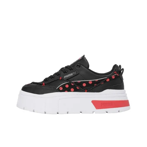 MIRACULOUS X PUMA MAYZE STACK Низкий Топ Детские Скейтбординги Черный Подростки