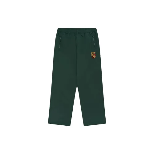 AIME LEON DORE Porsche Collaboration Зеленые Мужские Вязаные Спортивные Штаны
