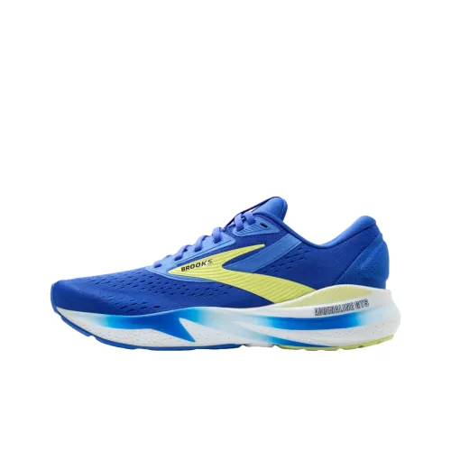 Brooks Adrenaline GTS Амортизация Износостойкий Низкий Топ Повседневные Беговые кроссовки Мужские Синий Желтый