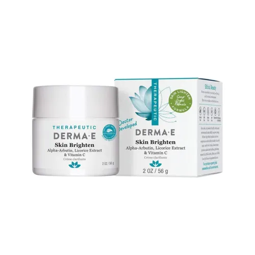 DERMA E Скин Осветляющий крем для лица с эффектом осветления отбеливания вечерний тон кожи 56 г