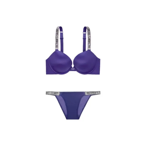 Victoria's Secret Комплект нижнего белья для женщин темно-фиолетовый