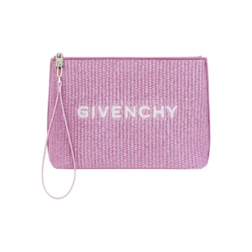 Givenchy Хлопок Клатч Женский Орхидея Фиолетовый