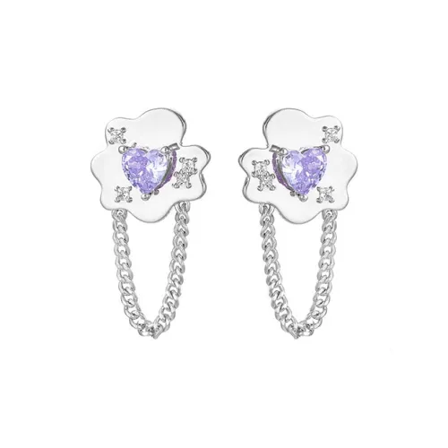 GITHA Экологичные Серьги из Медного Сплава с Родиевым Покрытием Женские