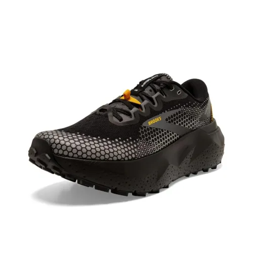 Brooks Caldera 6 Slip-Resistant Abrasion-Resistant Low-Top Trail Running Shoes Women's Black Брэдс Caldera 6 Slip-Resistant Abrasion-Resistant Низкие Кроссовки для Беговых Пути Женские Черные