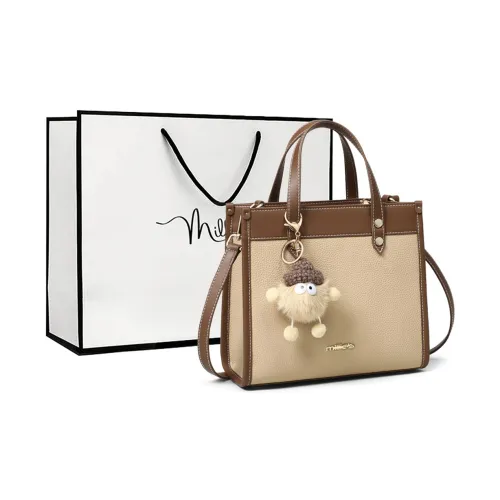 MILLIE'S Сумка из коровьей кожи сумка через плечо сумка на плечо стандартная женская капучино