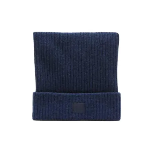 ACNE STUDIOS Шерсть Бини Унисекс Морской Синий