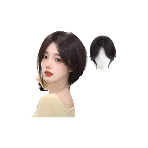 YUNQING Корейский стиль Outward Заколка для волос с завитками 'Eight' Брови Парик