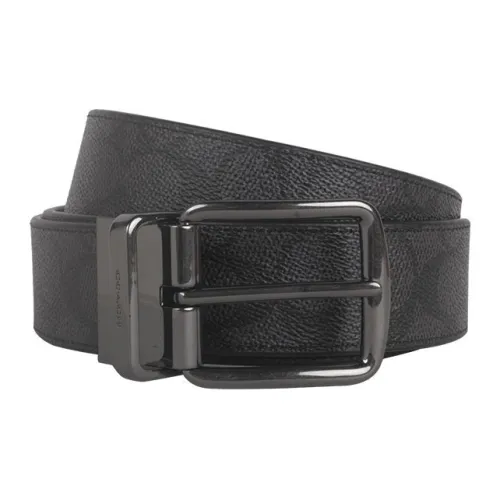 COACH Ремни из искусственной кожи мужской черный 3,8 см