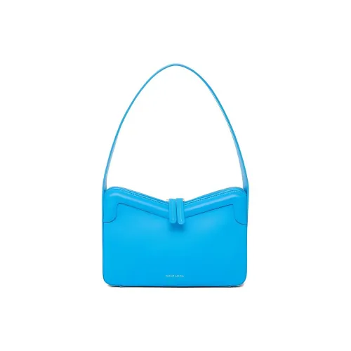 MANSUR GAVRIEL Телячья кожа Сумка через плечо Женская Синяя