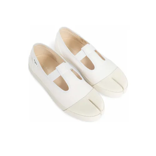 Maison Margiela Tabi Low Top Белые Женские Кеды