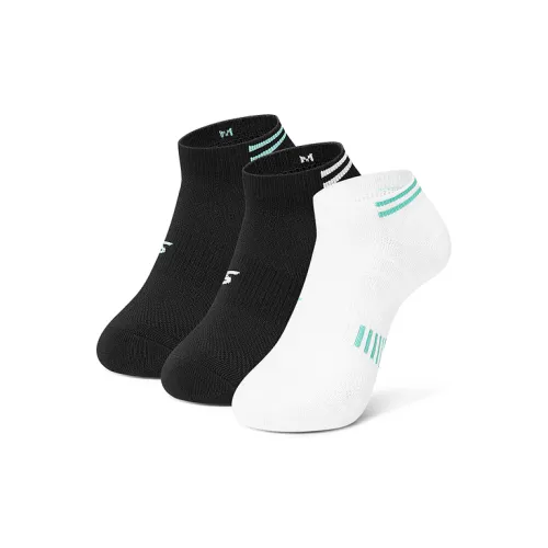 Skechers Comfort Sports Series 3 шт Белый/Угольно-черный/Черный/038T Унисекс Носки