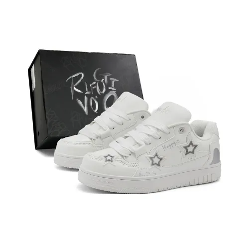 RIFUGIO VO' Slip-resistant Abrasion-resistant Low-top Skateboard Shoes Unisex Box Рифугио VO' Противоскользящие Износостойкие Низкие Кроссовки для Скейтбординга Унисекс Коробка