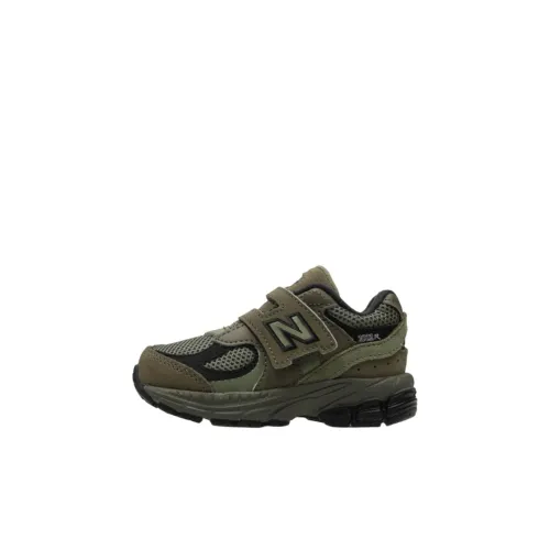 New Balance NB 2002R Устойчивая к истиранию Низкая Обувь для малышей Коричневый Новорожденный и Малыш