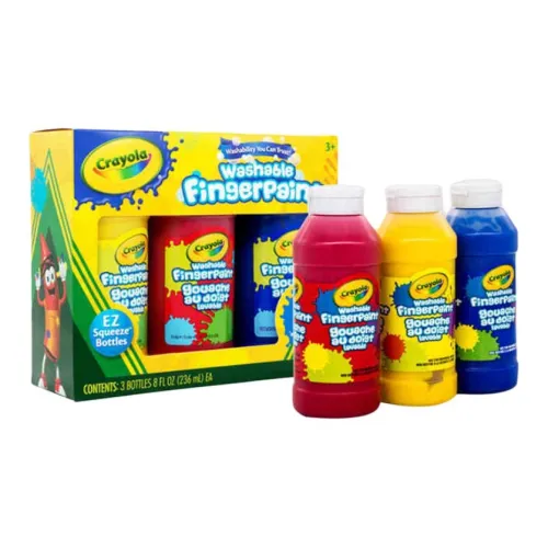 CRAYOLA Палец Краска Акварель Краска Моющийся Окрасить Игрушки