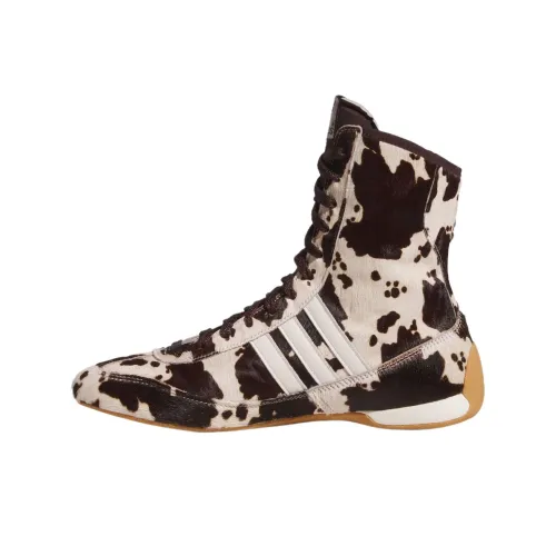 Adidas Тренировочные Кроссовки High Топ Темно-коричневый/Нефритовый Белый/Золотой Женские