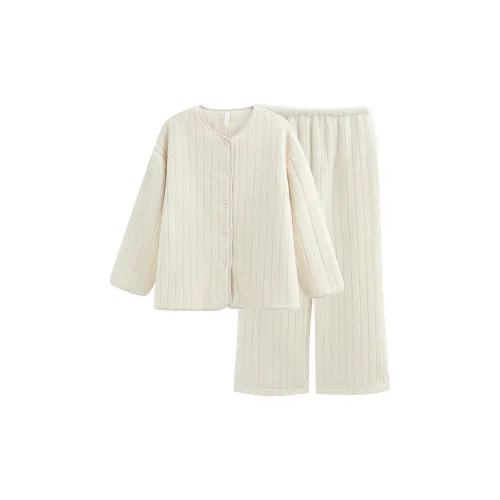 Same Language Пижамный комплект женский цвет сливочный